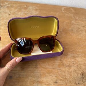 Gucci Brown Sunglasses